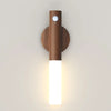 Night Light Motion Sensor Night Lights Rechargeable Wall Sconces Magnetic Wall Lights Wooden Wall Lighting for Bedroom Stair